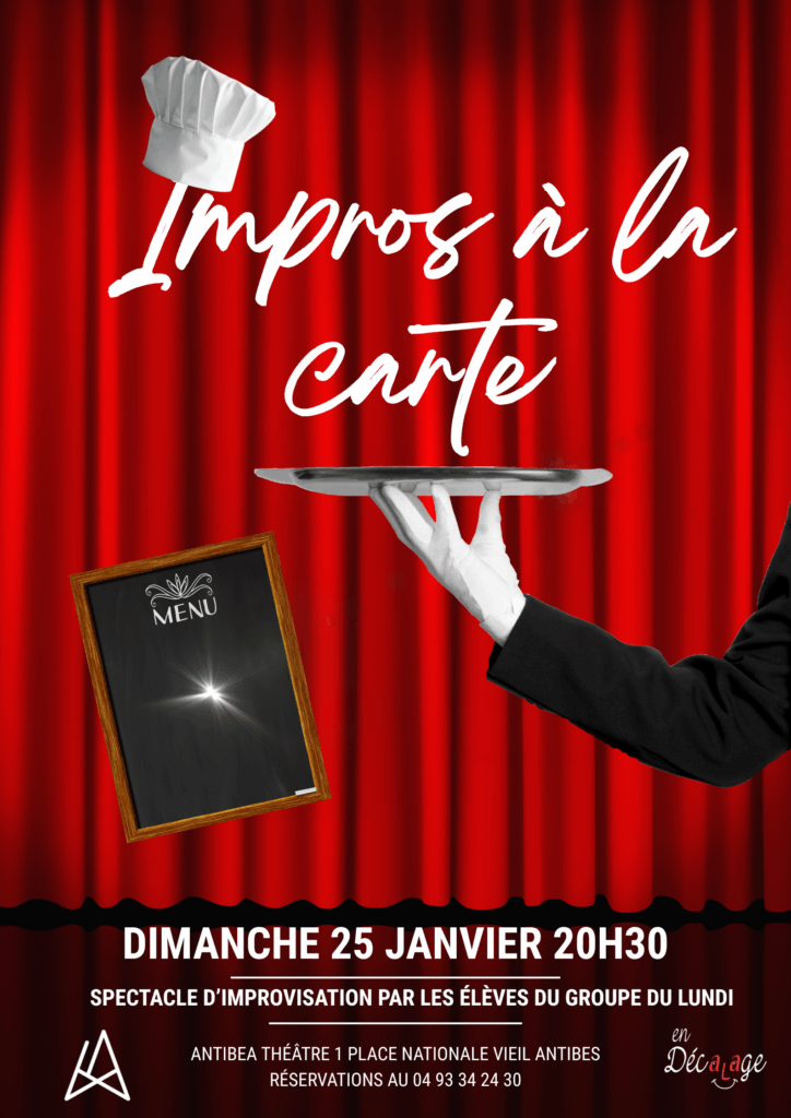 Impro à la carte – La table de l&rsquo;éphémère